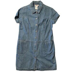 Knee Length Denim Dress for Sale up to 90% Off: Poshmark